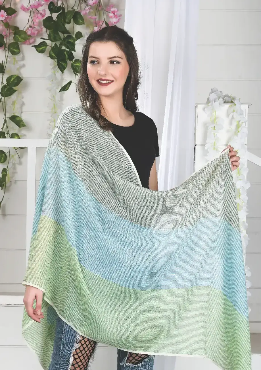 100% Wool Striper