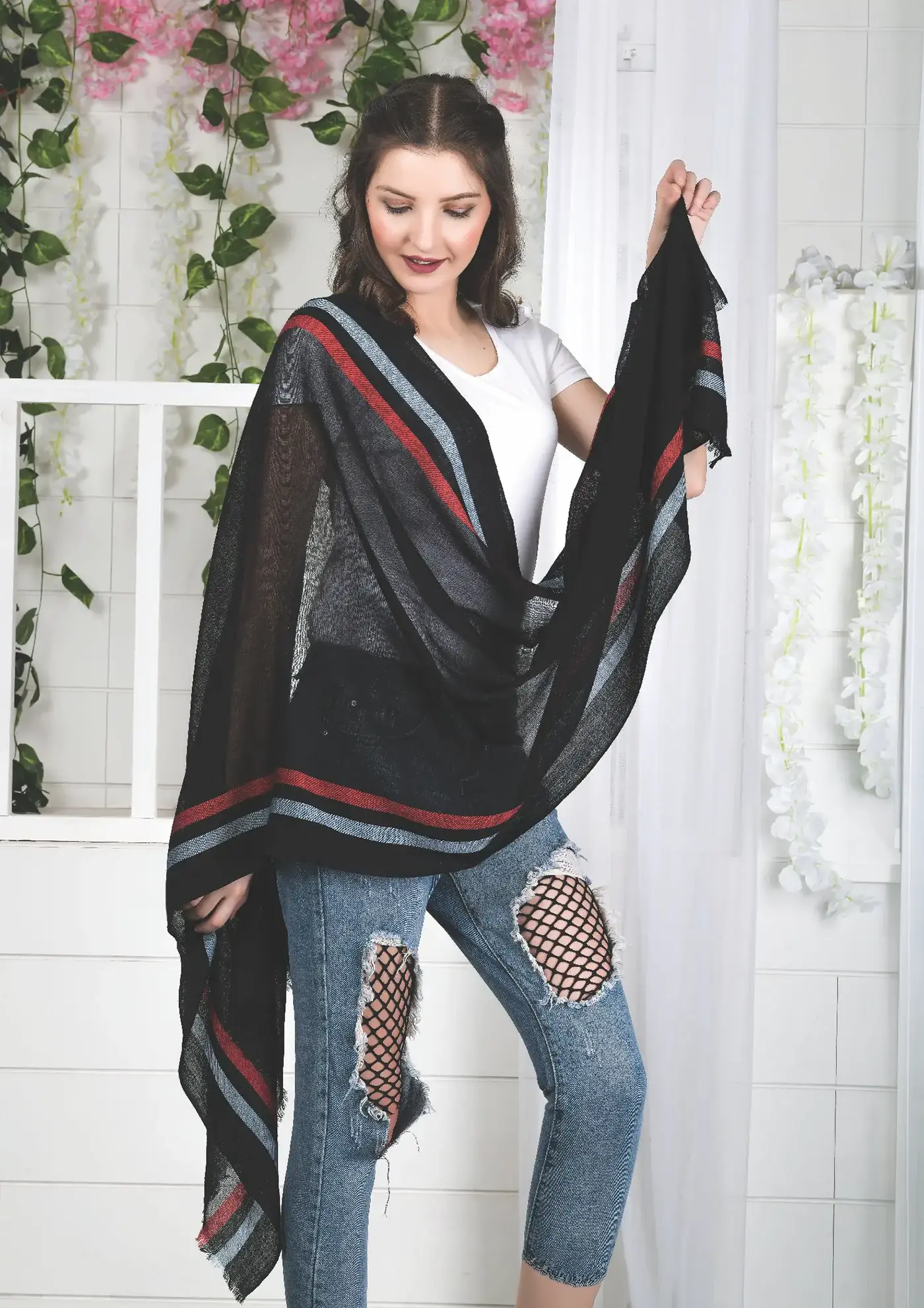 Wool Both Side Border