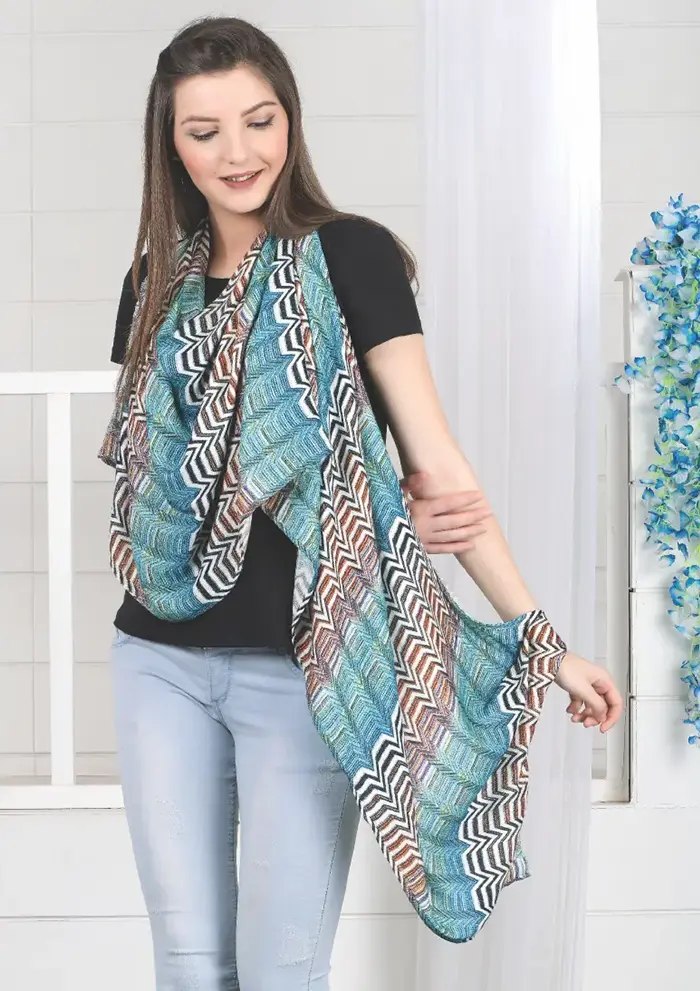 100% Viscose (Herring Bone)