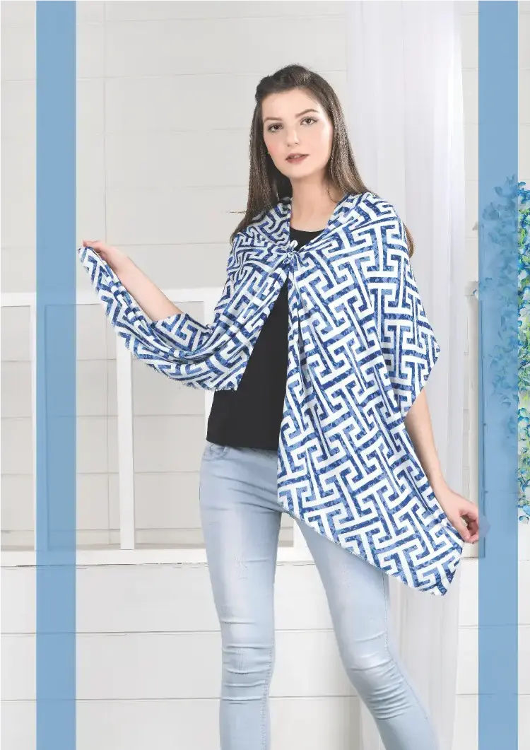 100% Viscose (Herring Bone)