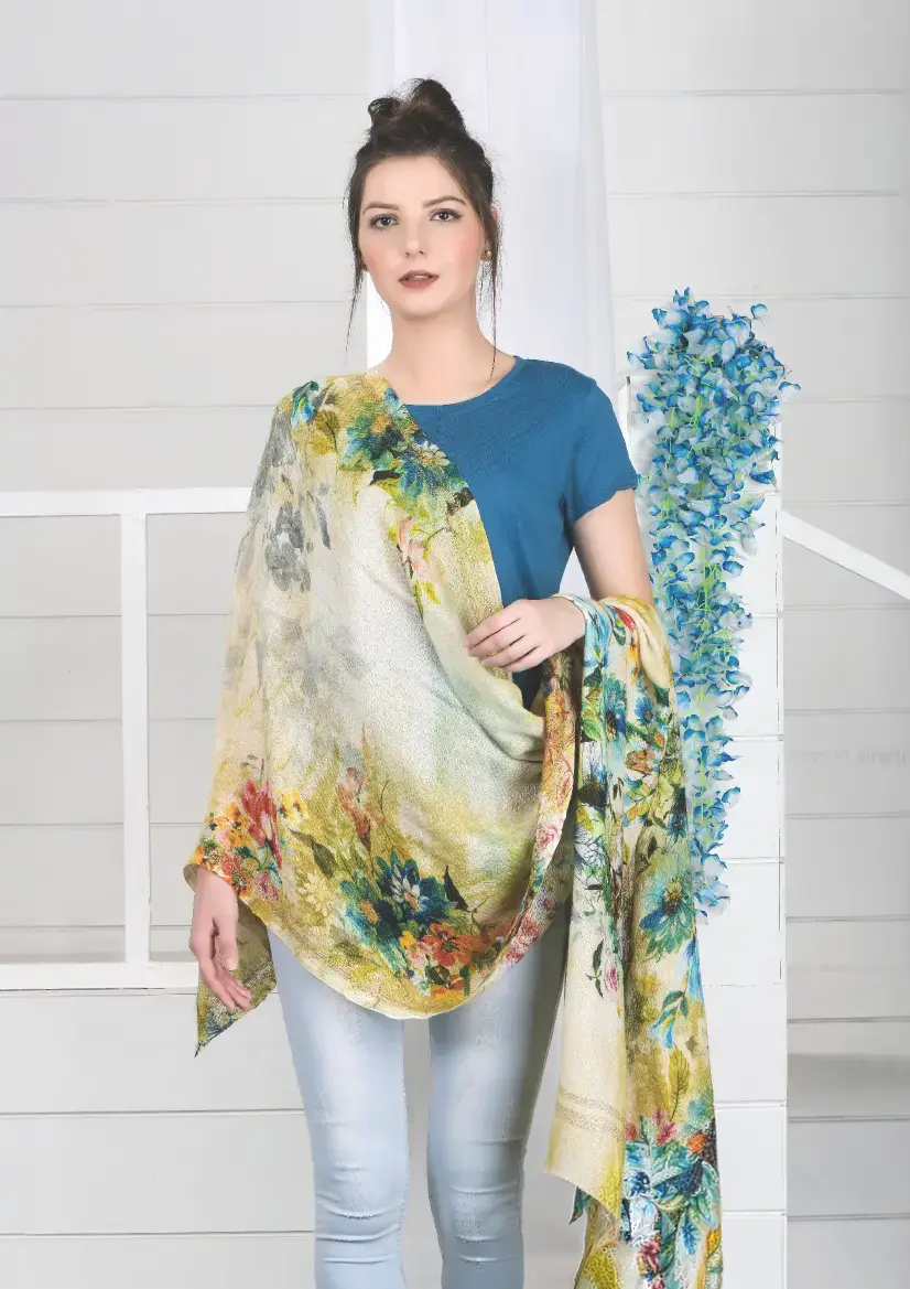 Viscose Wool Lurex