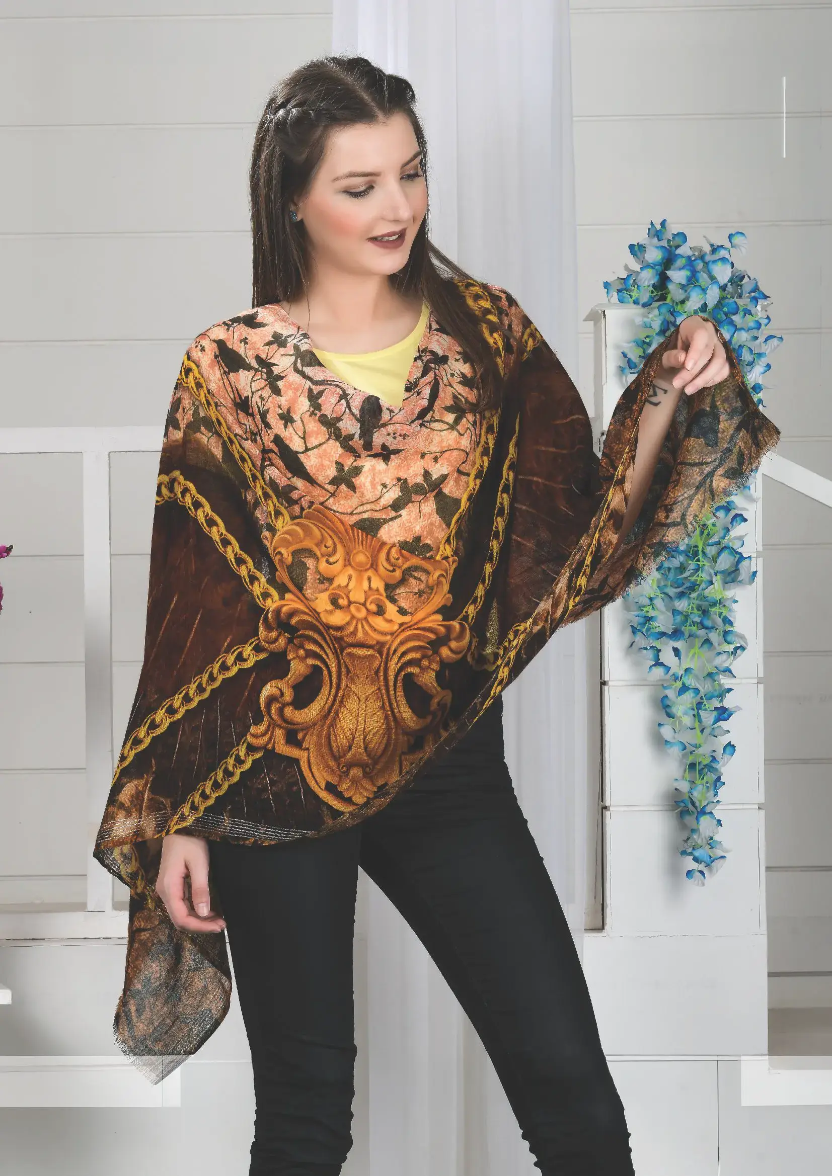 Wool Lurex (Single Side Border)